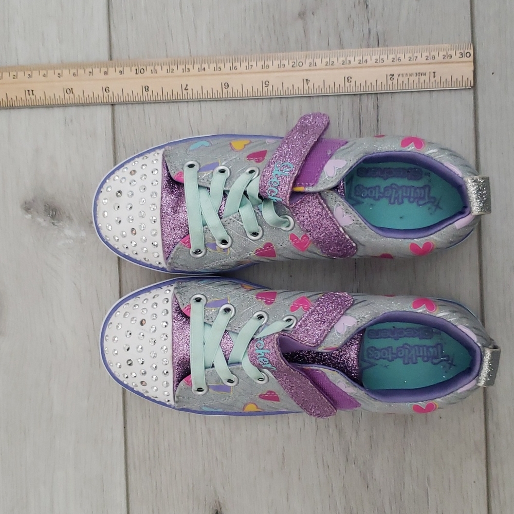 Girls Skechers Twinkletoes tennis shoes